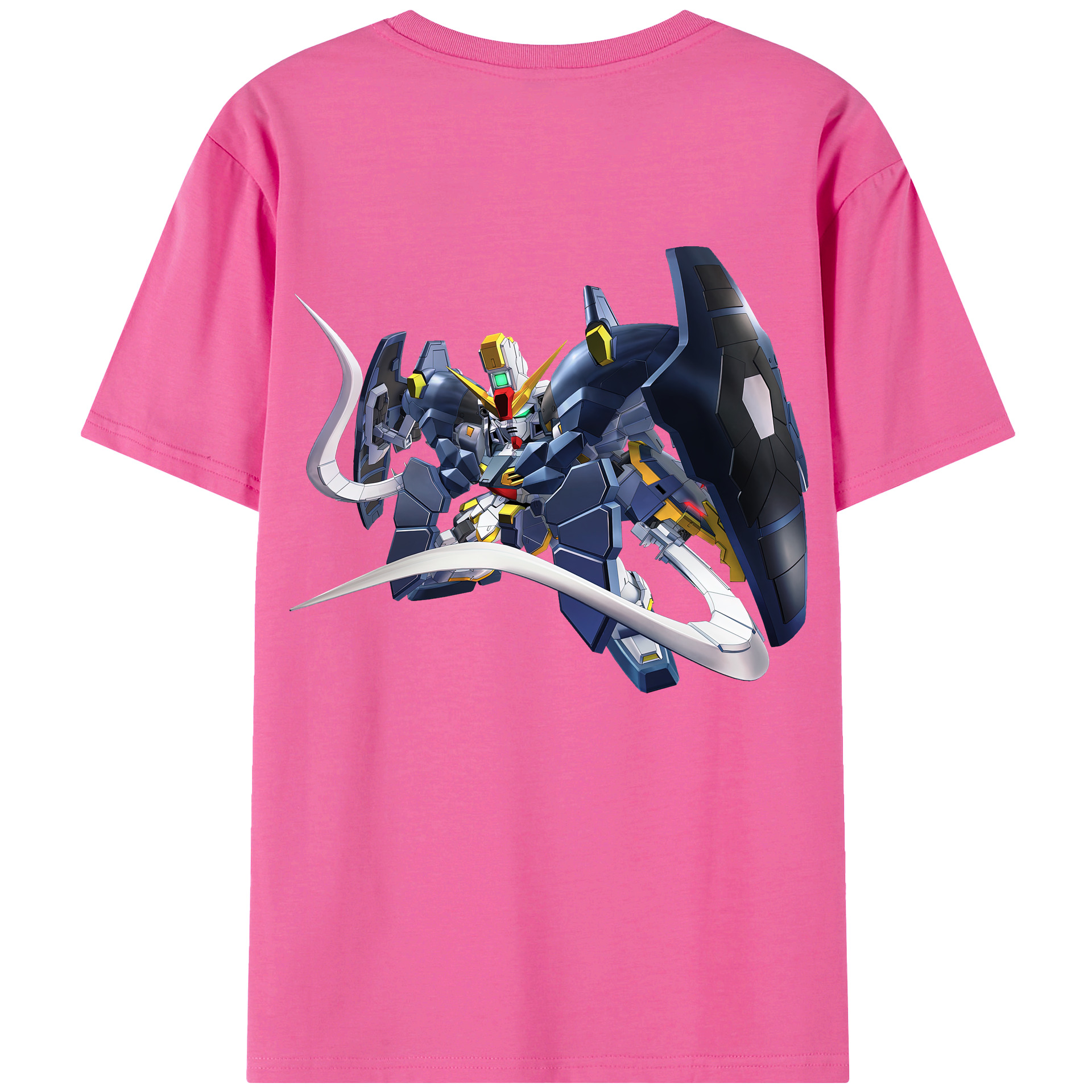 （画像用） 機動戦士ガンダム Mobile Suit Gundam レディース半袖Tシャツ(バックプリント)
